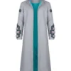 Cyberpunk Edgerunners S02 Weak Kingsley Grey Leather Coat