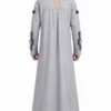 Cyberpunk Edgerunners S02 Weak Kingsley Grey Leather Coat Sale