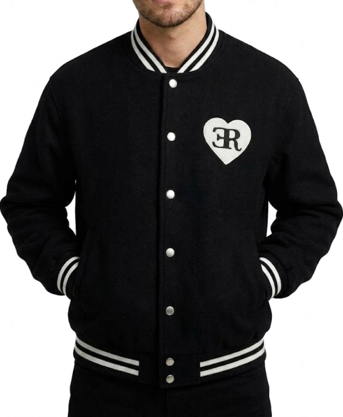 ER × VERDY Stadium Black Jacket