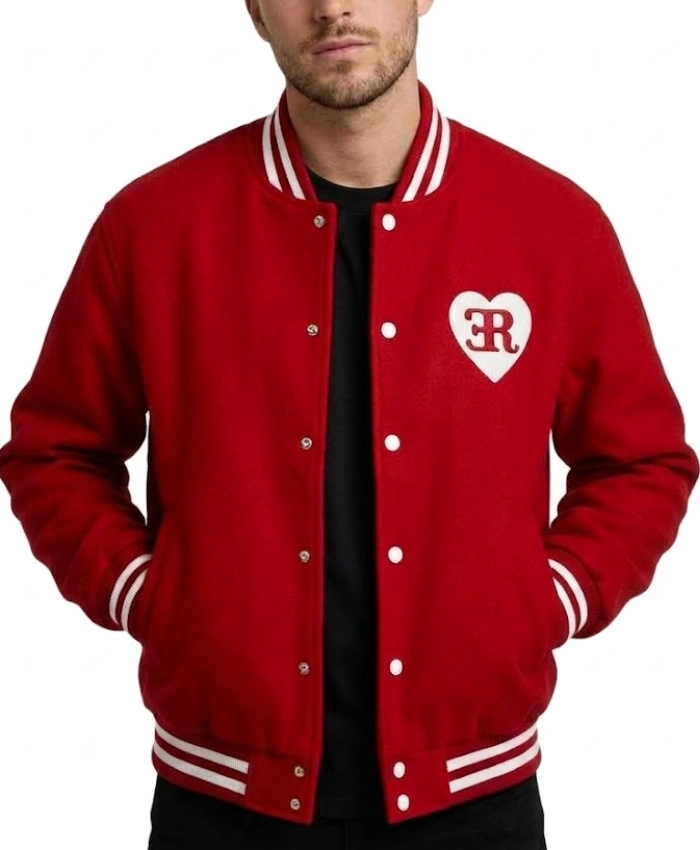 ER × VERDY Stadium Red Jacket
