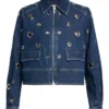 Ella Stiller Cupertino S01 2026 Christy Palladino Blue Embellished Denim Jacket