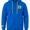 Fallout Vault 33 Full Zip Fleece Hoodie