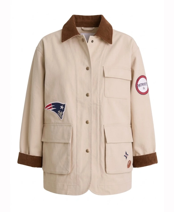 Fanatics x Tuckernuck 2026 New England Patriots Full Snap Barn Jacket