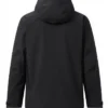 GSou Snow Alpine Shield Black Hooded Jacket For Men and Women