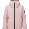 GSou Snow Alpine Shield Pink Hooded Jacket For Men and Women