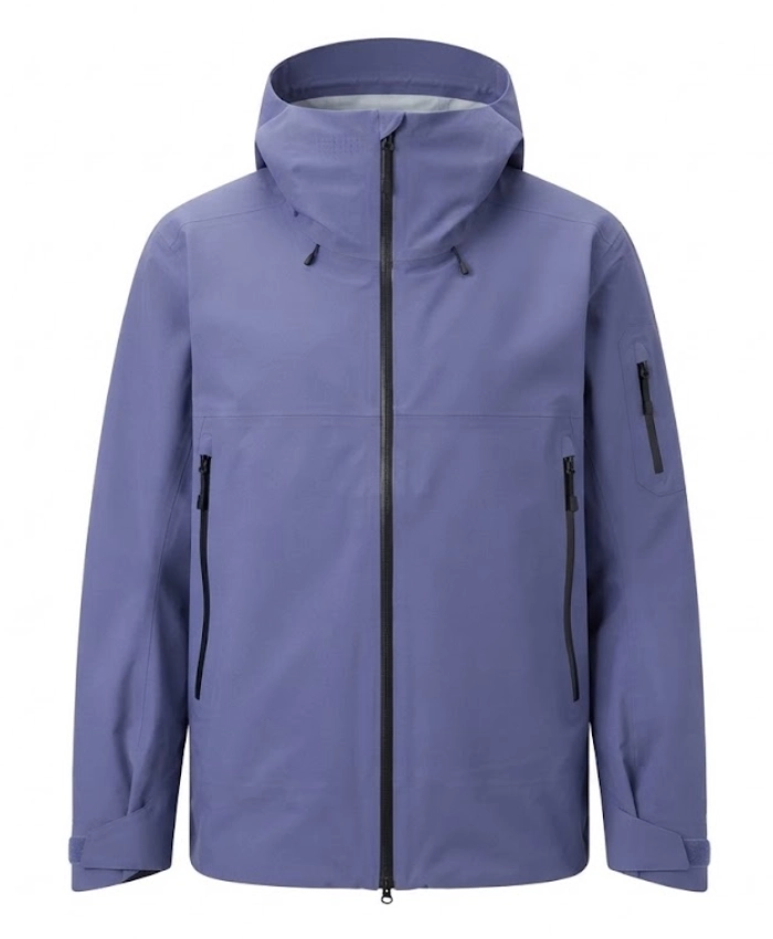 GSou Snow Alpine Shield Purple Hooded Jacket For Men and Women