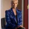 Hannah Waddingham TV Series Ted Lasso Season 4 Rebecca Welton Blue Blazer