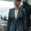 Helen Mirren MobLand TV Series S02 Maeve Harrigan Blue Blazer