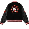 Hypland X Hello Kitty Apples Leather Sleeves Jacket