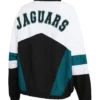 Jacksonville Jaguars White and Black Windbreaker Jacket For Sale