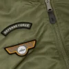 Kaiju No 8 Army Green Full Zip Green Jacket
