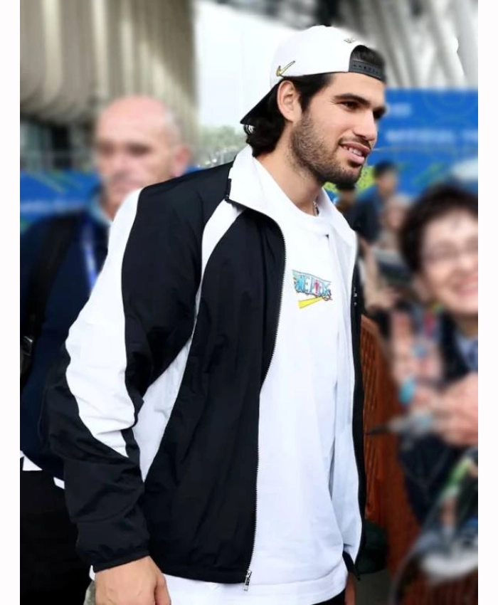 Kinoshita Group Japan Open 2026 Carlos Alcaraz Black Jacket