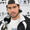 Kinoshita Group Japan Open 2026 Carlos Alcaraz Black and White Jacket