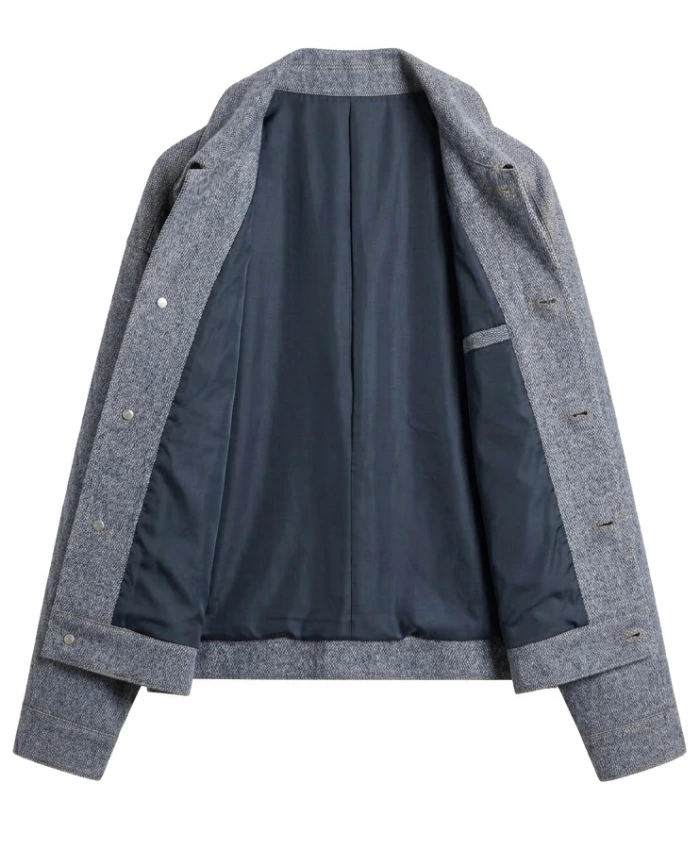 Kith Denim Dario Blue Trucker Jacket For Sale