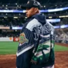 Kith for the New York Yankees Cupro Ferris Jacket