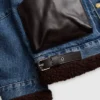 Levis Sacai Sherpa Blue Jacket