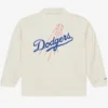 Los Angeles Dodgers Cream Retro Root Coaches Jacket