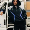 Louis De Guzman x Jordan Artist Series Half Zipper Black Hoodie