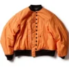 MASU x International Gallery BEAMS Half Century Satin Bomber Jacket For Sale