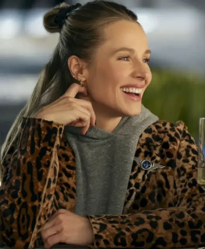 Nobody Wants This Kristen Bell Leopard Print Blazer
