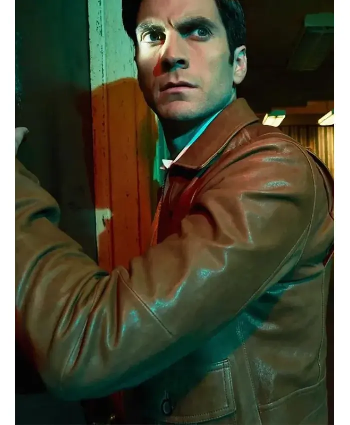 American Horror Story S05 Edward Mordrake Brown Jacket