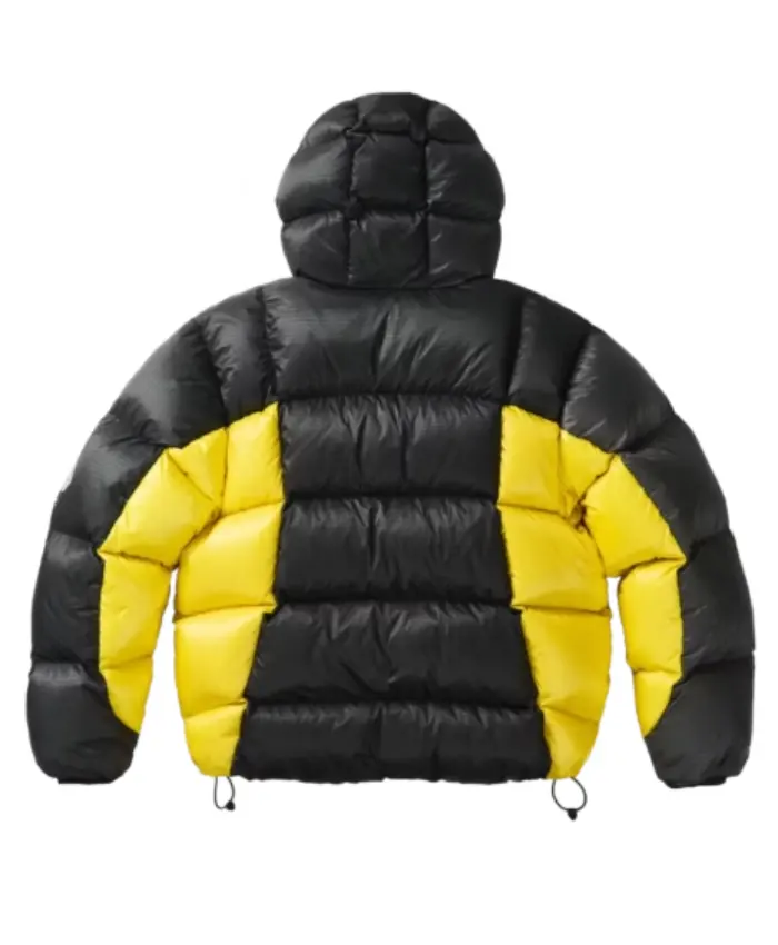 Palace Pertex Balaclava Black Yellow Puffer Jacket