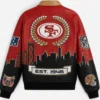 San Francisco 49ers Skyline Vegan Leather Jacket