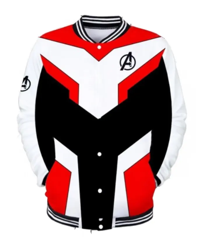 Avengers Endgame Quantum Realm Varsity Jacket