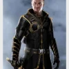 Hawkeye Avengers Endgame Hooded leather Jacket