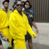 Concrete boys x Nike Yellow Tech Hoodie