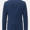 Men's Blue Corduroy 1920s Notch Lapel Blazer