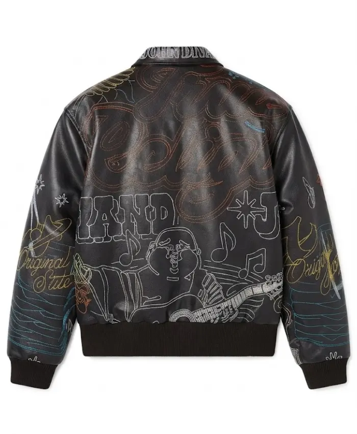 True Religion Trophy Retro Bomber Jacket