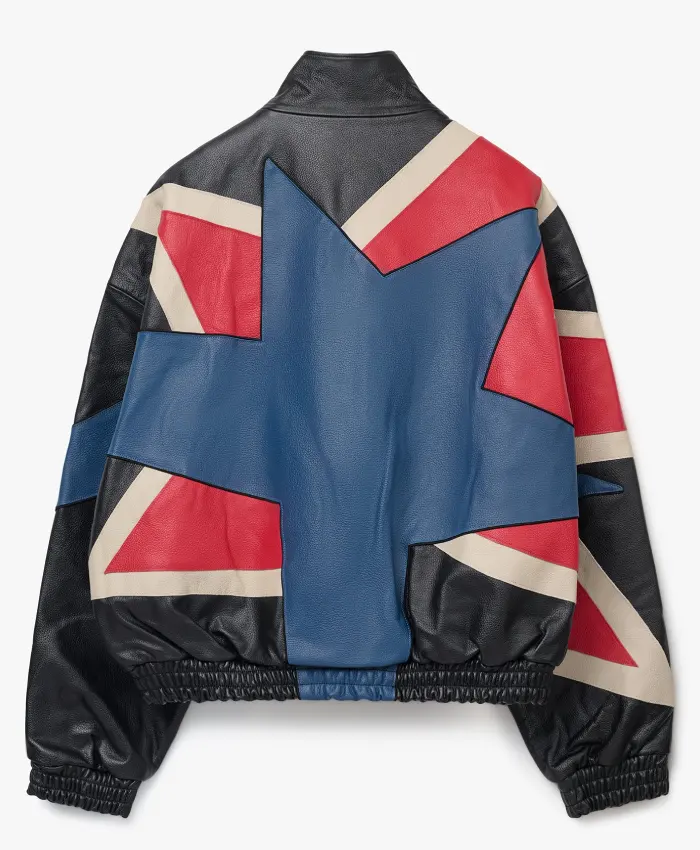 Nahmias Leather MVP Bomber Jacket