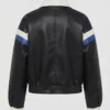 Miss me Blue Eclipse Leather Jacket