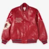 ERL Leather Varsity Jacket