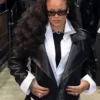 Paris FW Rihanna Leather Jacket