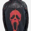 Scream Punk Style Leather Studded Jacket