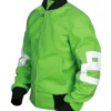 Unisex 8 Ball Green Bomber Jacket