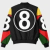 8 Ball 90s Black Vintage Bomber Jacket