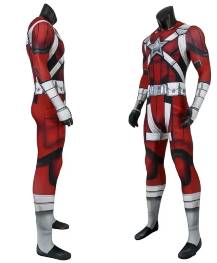 Marvel Black Widow 2021 Red Guardian Costume Jacket