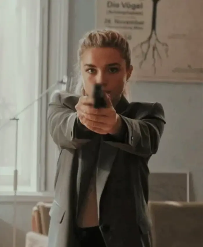Black Widow Yelena Belova Grey Coat