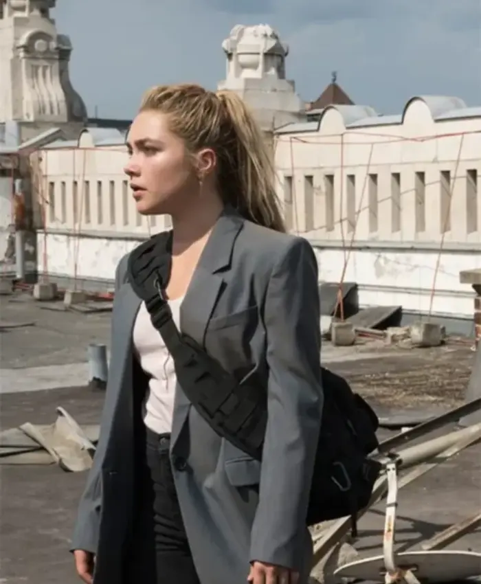 Black Widow Yelena Belova Grey Coat