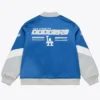 LA Dodgers Triple Check Heavyweight Satin Jacket
