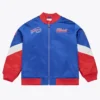 Buffalo Bills Triple Check Heavyweight Satin Jacket