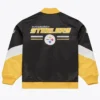 Pittsburgh Steelers Triple Check Heavyweight Satin Jacket