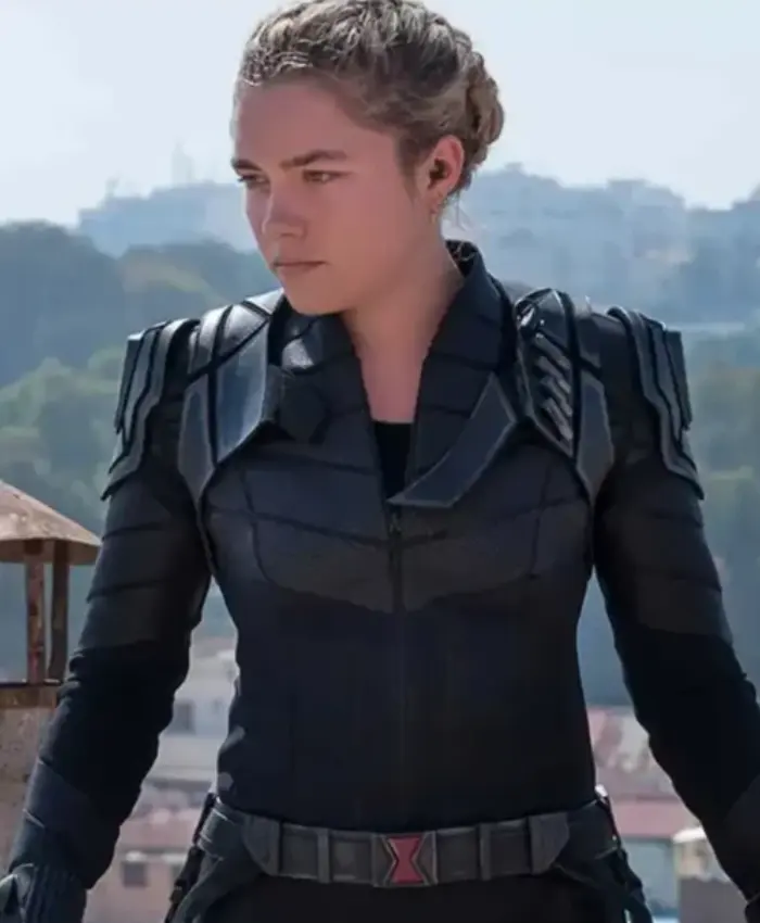 Yelena Belova Black Widow 2021 Florence Pugh Jacket