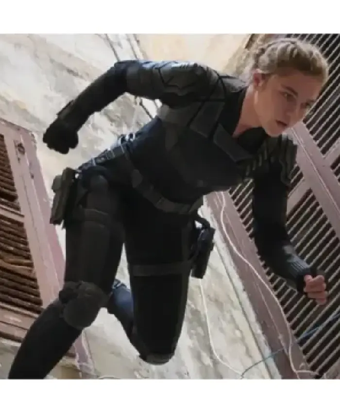 Yelena Belova Black Widow 2021 Florence Pugh Jacket