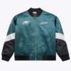 Philadelphia Eagles Triple Check Heavyweight Satin Jacket