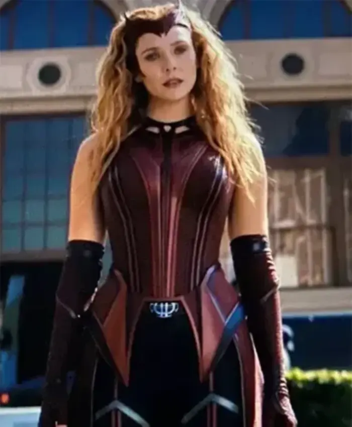 Doctor Strange 2022 Wanda Sleeveless Costume Jacket