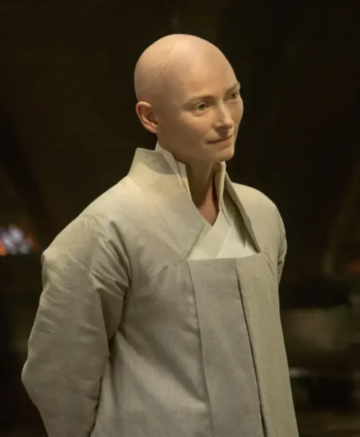 Doctor Strange Tilda Swinton Long White Coat